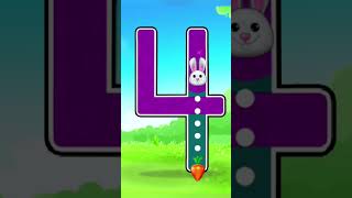 Learn Numbers 1 to 5 | Number Tracing for Kids | Preschool Learning #shorts