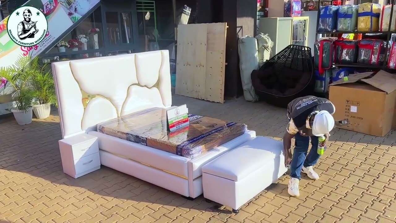 CHINA MAP BED 5by6 NSAMBYA FURNITURE WORKSHOP 