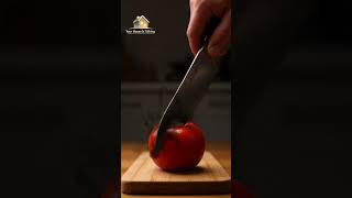 Your Dull Knife Is More Dangerous Than A Sharp One (How To Fix It)· #CookingTips #KnifeSharpening