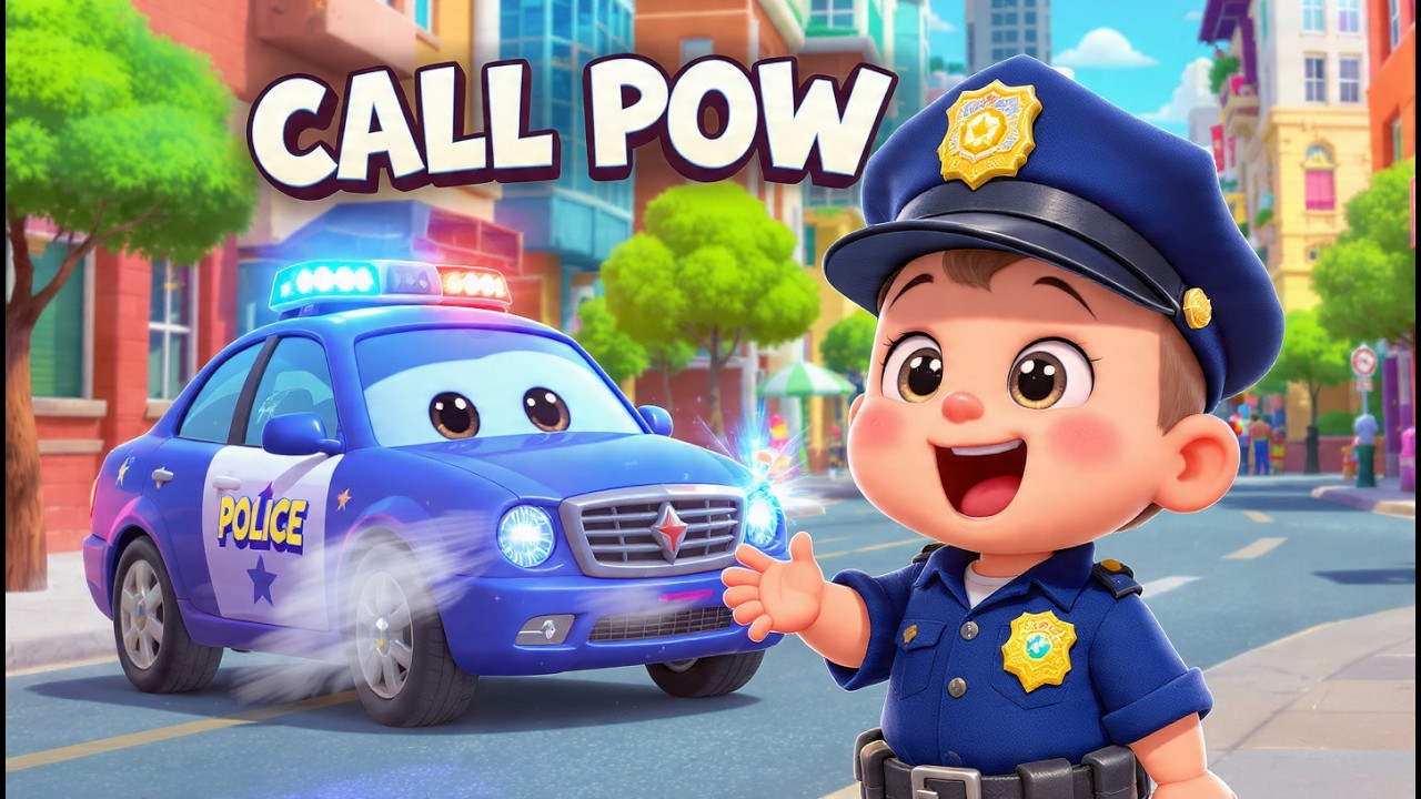 Baby Police Officer Song 🚓👮 | Safety & Helping Fun for Toddlers