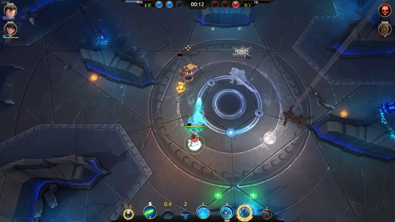 Battlerite Outplay #1 | Pearl vs Raigon & Sirius (With Teammate)