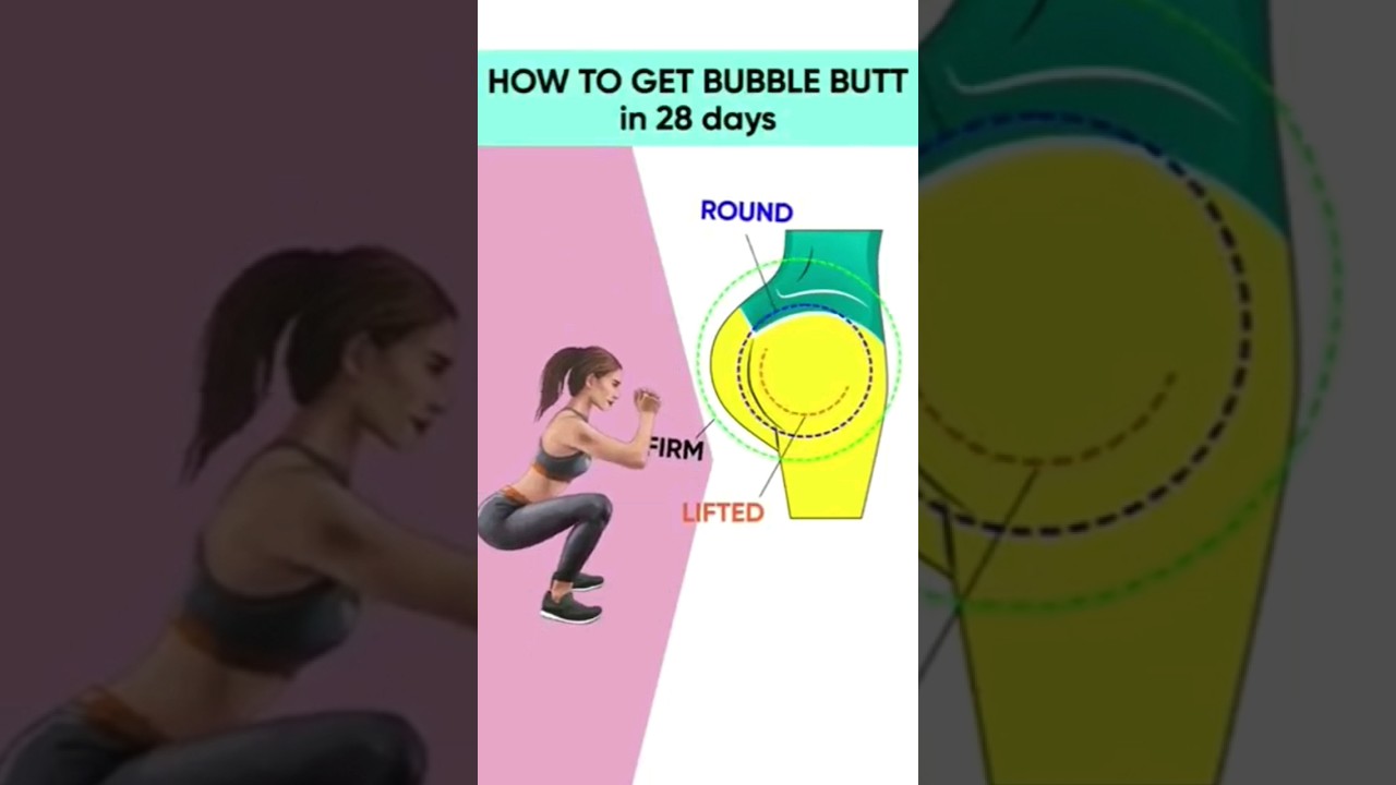 how to get bubble butt in 28 days 🔥 