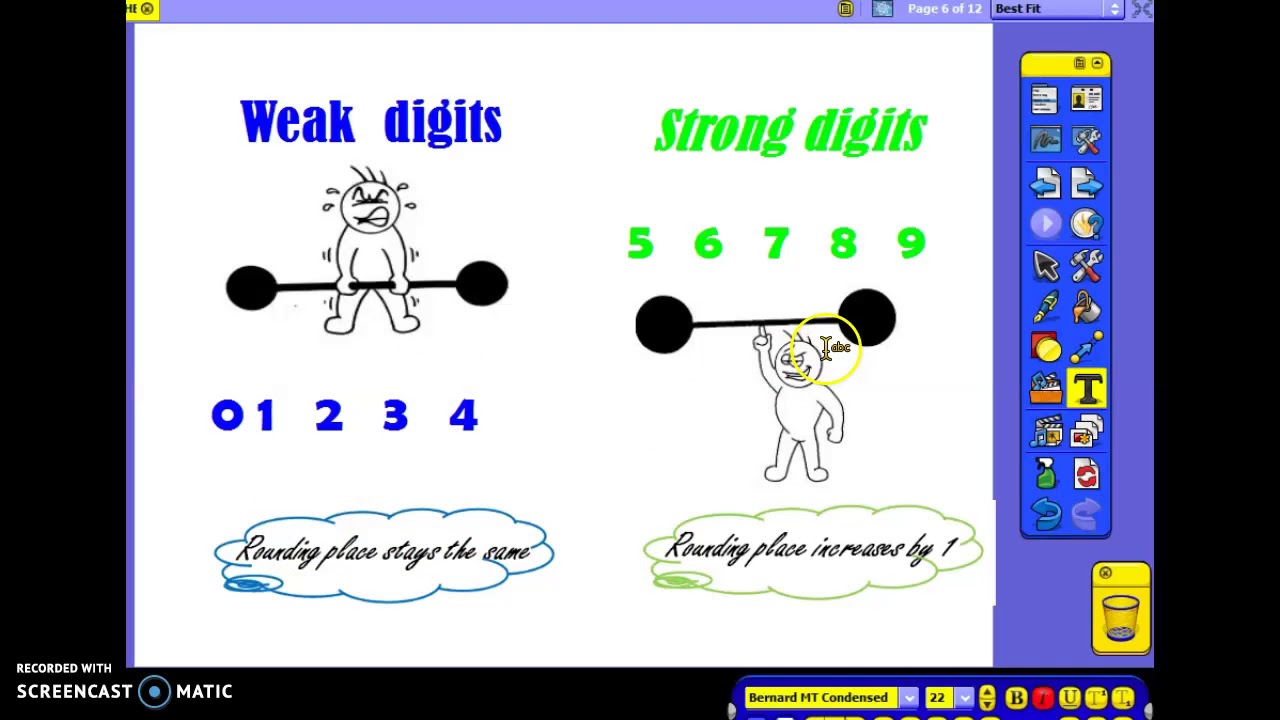 Grade 3Ch1L2 Round to the nearest ten or hundred - YouTube