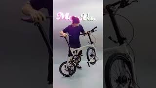 Can the #birdybike unfold under 10 seconds? #shorts #mightyvelo #foldablebikes #bicycle #cycling #sg