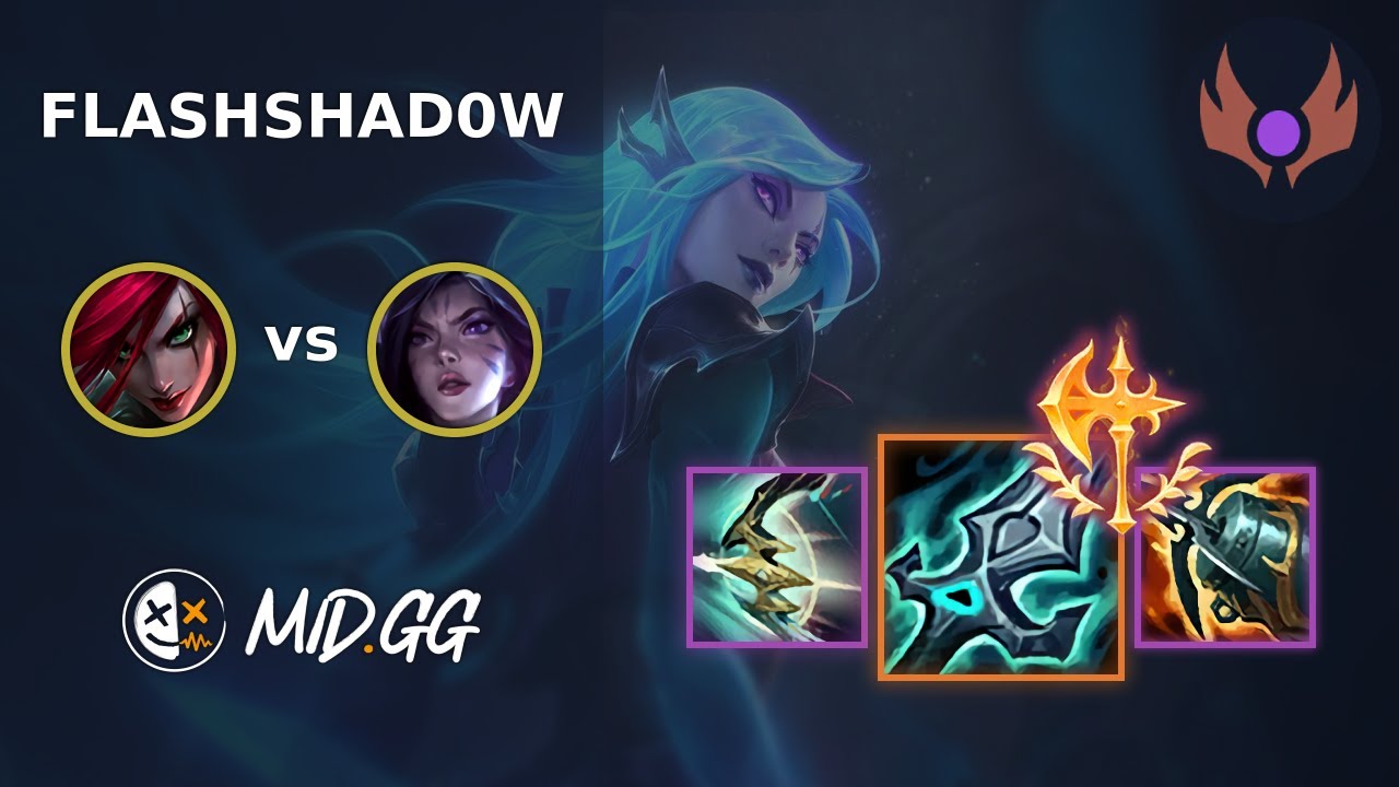 MID.GG: [ FlashShad0w ] Katarina BOT vs Kai'Sa | EUW MASTER | LOL Season 2025
