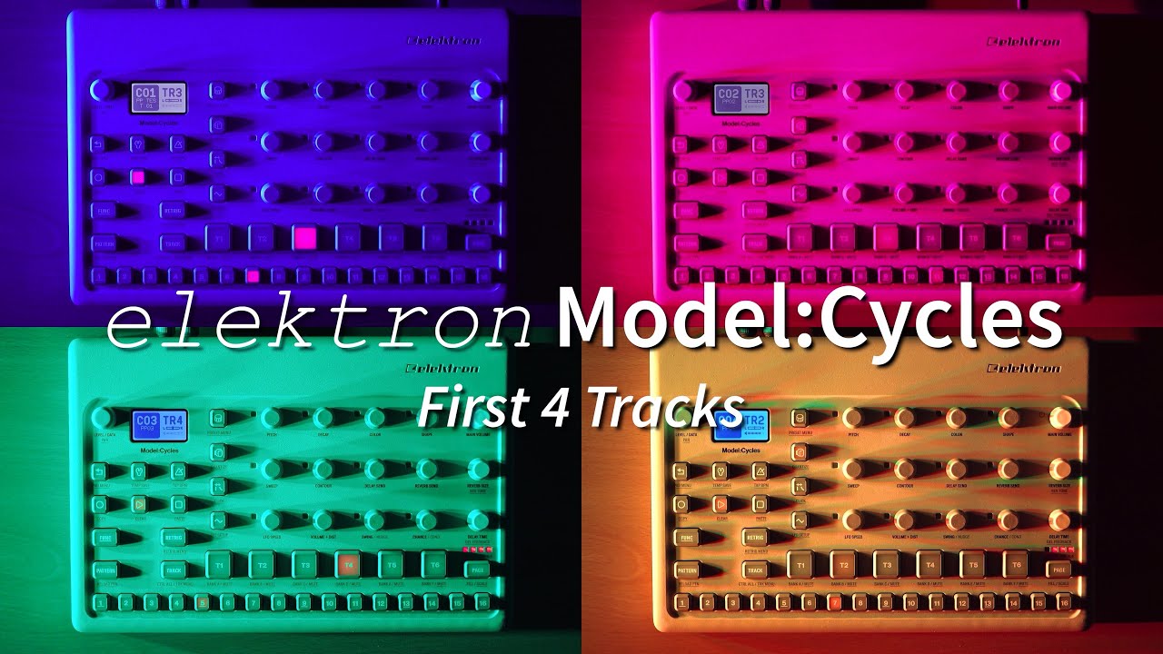 ELEKTRON MODEL:CYCLES X 4 - YouTube