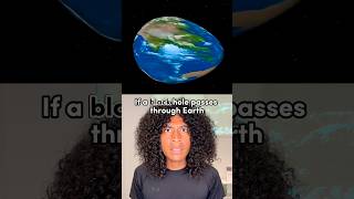 If a black hole passes through Earth..😳 #viral