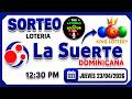 🔥 Lotería La Suerte Dominicana &amp; King Lottery HOY 12:30 PM 🔴 En Vivo | Jueves 23 de abril 2026