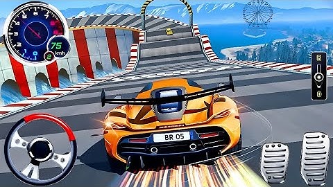 GT Car Impossible stunts Driving - Extreme Monster Truck Mega Ramp Racing - Android Gameplay 