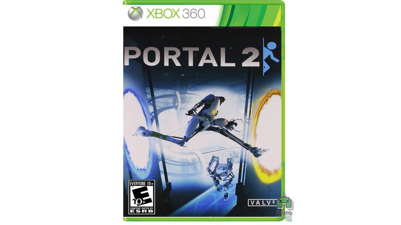 portal and portal 2 games for xbox 360