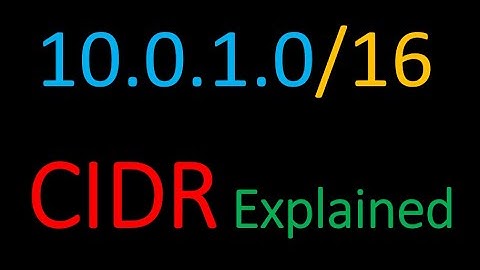 AWS | What is CIDR ? Explained with examples