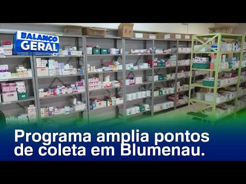 Farmácia Solidária: programa aumenta pontos de coleta em Blumenau