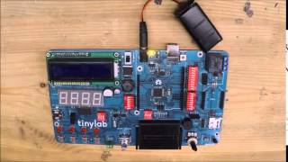Tinylab Example (BASIC) : Button and LED