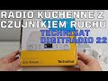 Technisat digitradio 22  radio kuchenne z dab bluetooth  i czujnikiem ruchu  recenzja  test