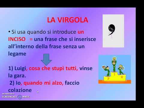 2 LA VIRGOLA PUNTEGGIATURA