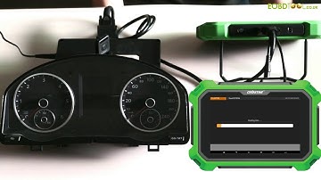 OBDSTAR X300 DP Plus Read & Rewrite mileage for 2013 VW NEC 24C64 Color Screen Type