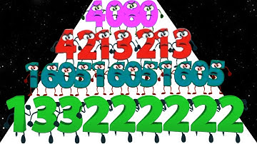 Number Merge Warriors vs Level Up Runner - Level Up Number (Max Level, Math Game) New Update