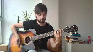 Video thumbnail of "Como tocar - Blue Hotel - Chris Isaak - Acordes guitarra"