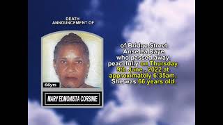 Mary Edmonista Corsinie short