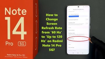 How to Change Screen Refresh Rate from 