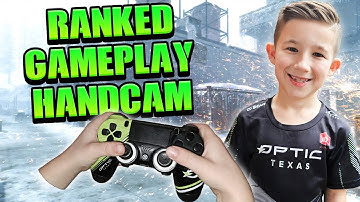 7 YEAR OLD HANDCAM GAMEPLAY *MW3 RANKED PLAY*
