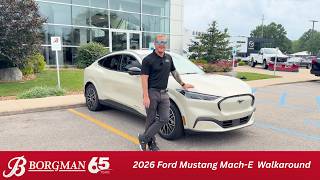 2026 Ford Mustang Mach-E Walkaround with Nick Antuma at Borgman Ford
