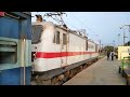 Musical treat by lgd wap7  amazing overtakes and crossing  circar express