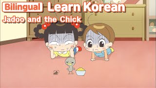 [ Bilingual ] Jadoo and the Chick ( 자두와 병아리 )  / Learn Korean with Jadoo