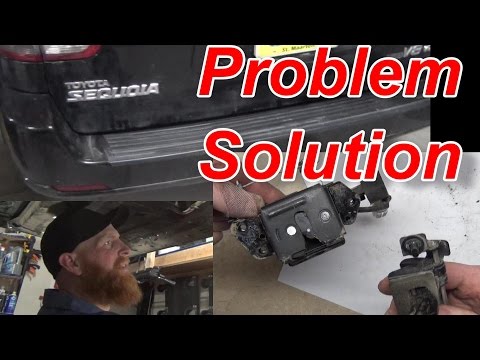 How To Replace The Rear Door Latch Handle On A Toyota S... | Doovi