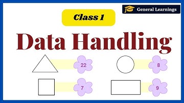Data handling | Maths for Class 1 | Class 1st Maths | Data handling for class1 @generallearnings91