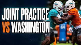 Dolphins Prepare for Joint Practice and Preseason Game with Washington