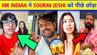 😲Mr indian Hacker Cross Sourav Joshi vlogs । Sourav joshi Video । The Uk07 Rider Vlog Video । Puneet
