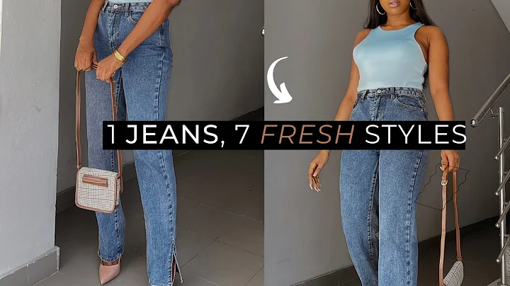 7 Fräscha Sätt att Styla Dina Jeans | Vardagsoutfit Idéer