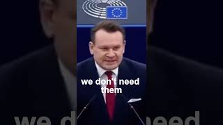 Polish MEP Dominik Tarczynski Takes on Corrupt EU Politicians Over Immigration Policies poland