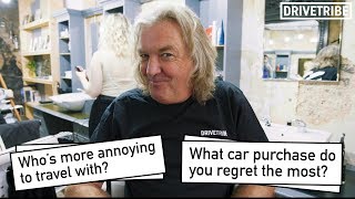 James May reveals his favourite car of 2018 in a barbershop