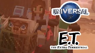 Minecraft E.T. Ride - Universal Studios DLC