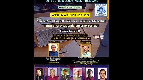 ‘ Industry Applications of Chemical Science, Engineering & Technology ’