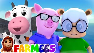 tweedledum tweedledee baby songs nursery rhymes kids animal cartoon farmees