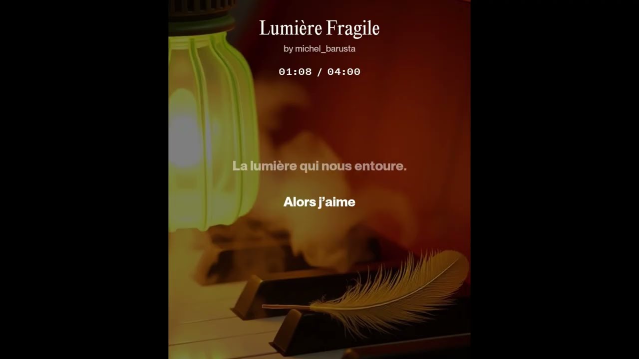 Lumière Fragile - Intimiste et Mélancolique