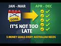 9 Months Left: 5 Money Goals Every Australian MUST Set for 2026 (Starting April)