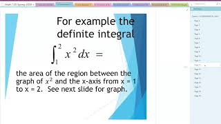 Section 7 4 Math 120 Fundamental Theorem of Calculus