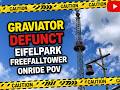 Freefalltower I Onride I Graviator - Eifelpark - Defunct I POV