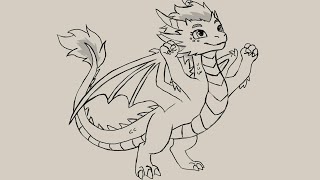 Azmira Celebration Speedsketch - Characterdesign