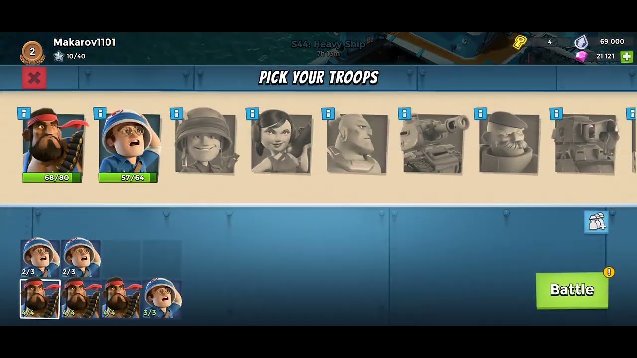 Boom Beach March 19th 2023 Gameplay