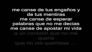 Los Vasquez - No Me Queria Letra HD