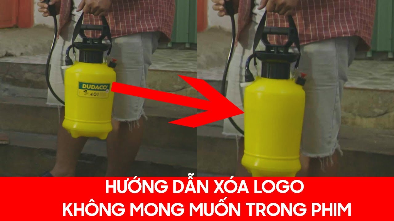 Hướng dẫn xóa logo không mong muốn trong phim, MV, Viral Clip dùng After Effects và Photoshop
