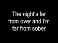 Hinder up all night with lyrics