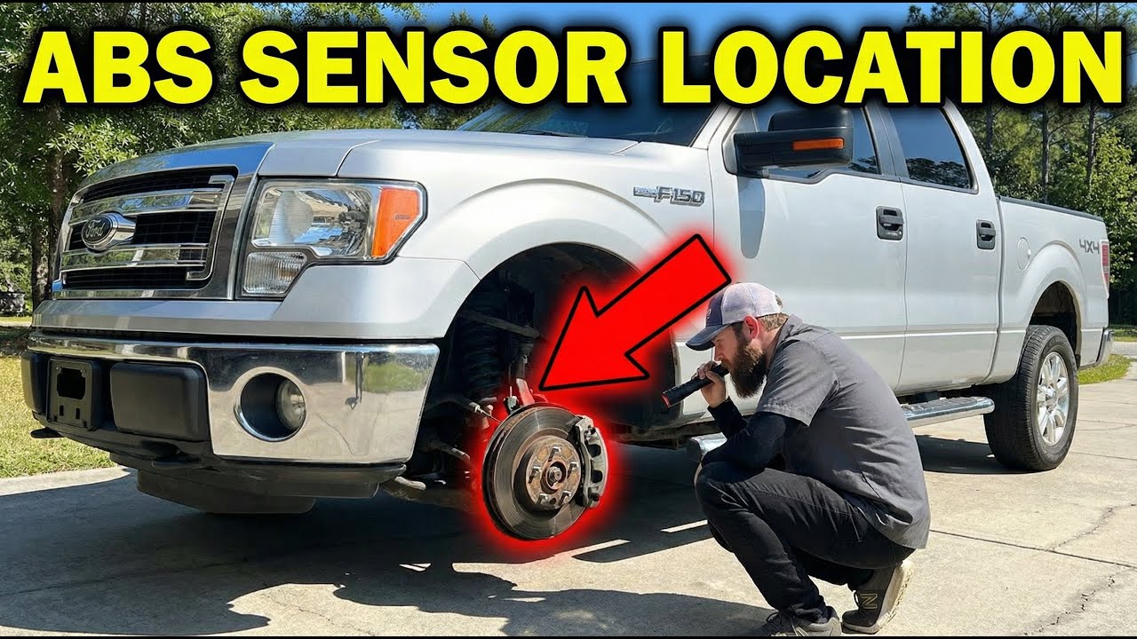 Where Is Abs Sensor On 2010 Ford F-150