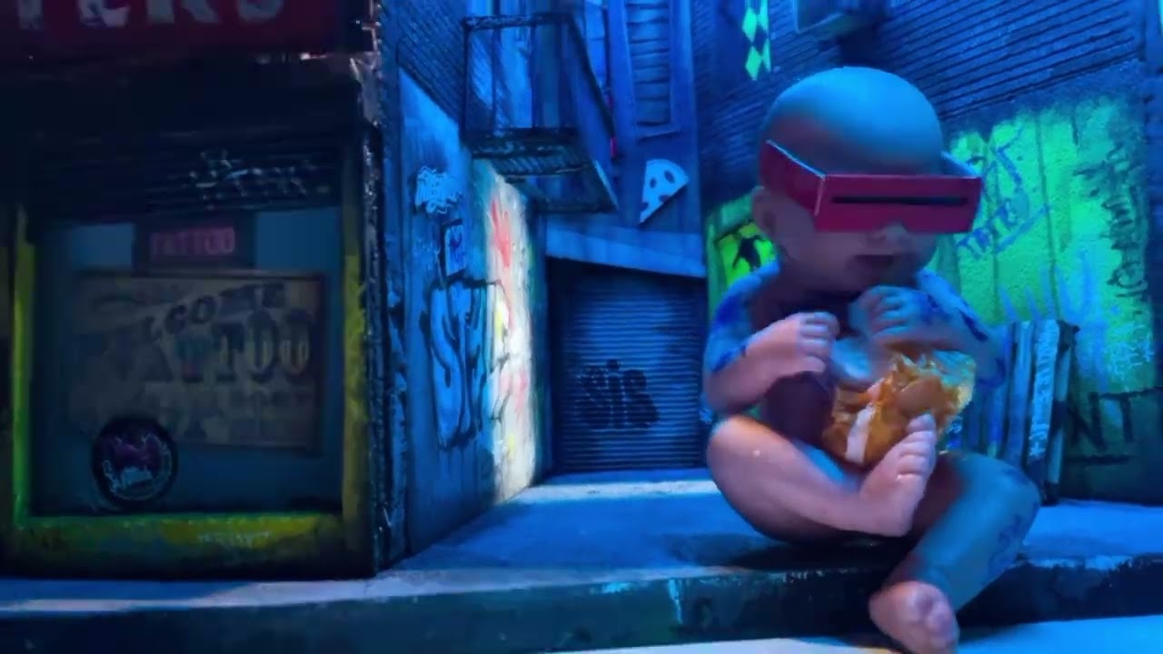 beba drogos set stopmotion