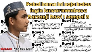 Beginilah irama membaca Barzanji Rawi 1 sampai 8 yang disukai banyak orang